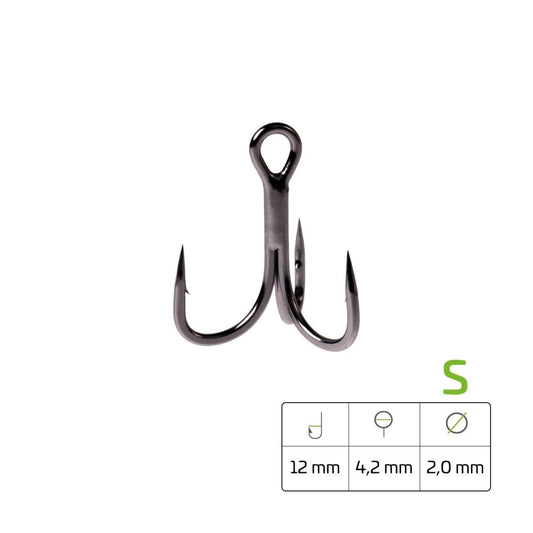 Zeck - Pro-Treble hook - 4pcs