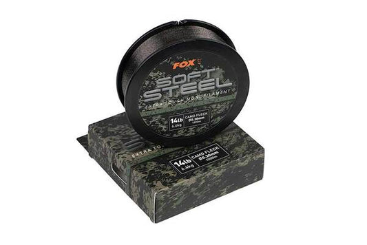 Fox - Soft Steel Fleck Camo Mono Karperlijn (1000m)