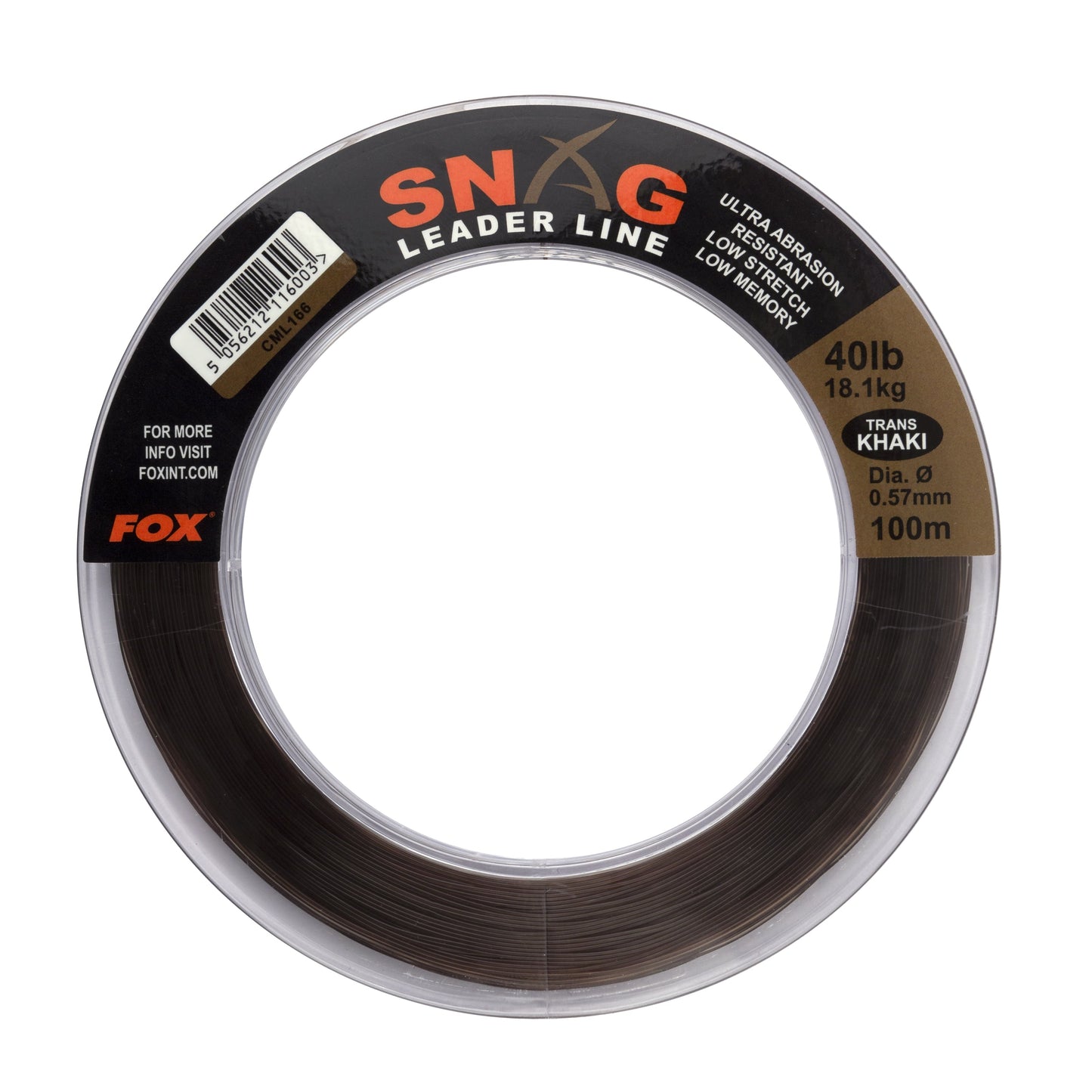 Fox - Snag Leader Trans Khaki