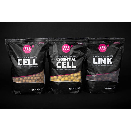 Mainline Shelf Live Boilies Essential cell 1kg