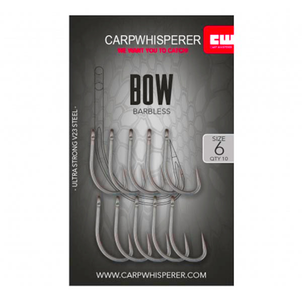 Carp Whisperer - Bow Haken - 10pcs