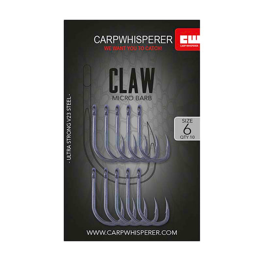 Carp Whisperer - Claw Haken - 10pcs