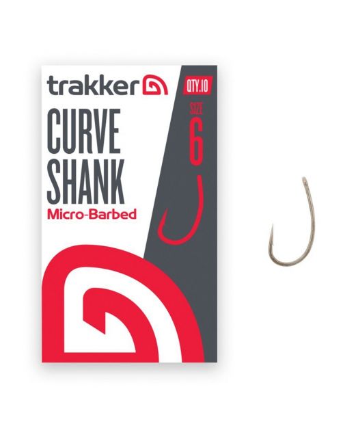 Trakker - Curve Shank - Micro Barbed