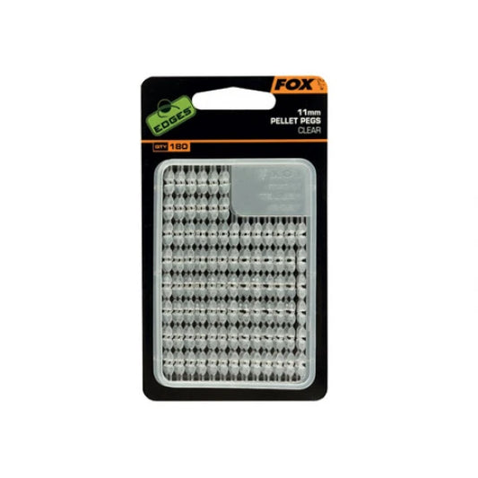 Fox Edges Pellet Pegs x 2 clear
