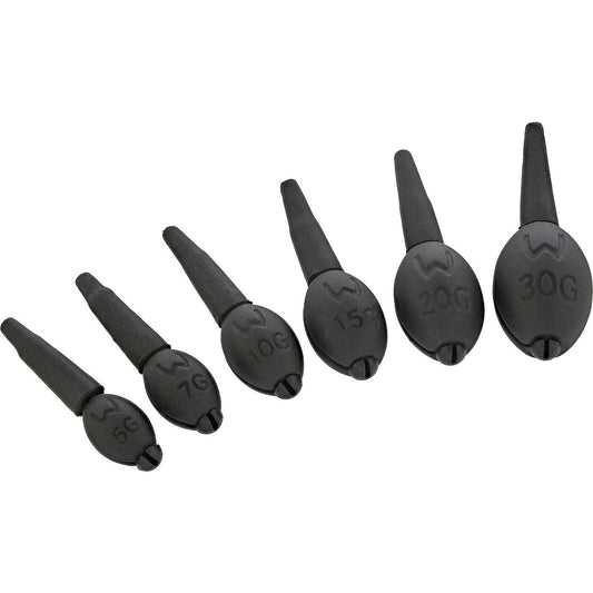 WESTIN ADJUSTABLE FLOAT WEIGHTS MATTE BLACK