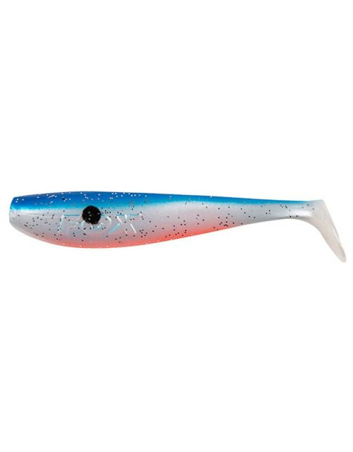 Fox Rage Zander Pro Shad 10cm/4 Inch - Uv Red Belly Roller - Softbait