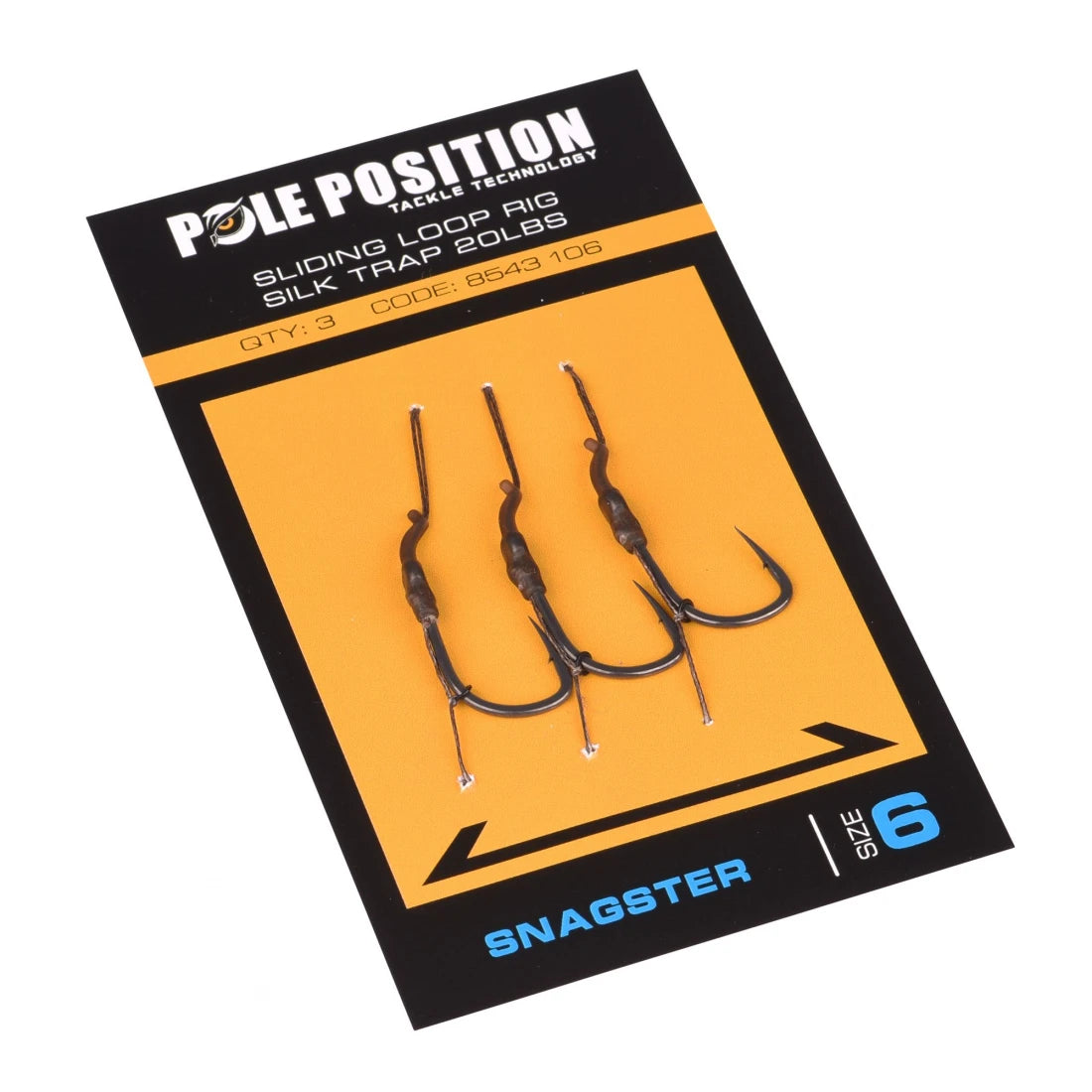 Pole position sliding loop #4 snagster rig silk trap 20lbs