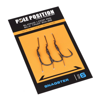 Pole position sliding loop #4 snagster rig silk trap 20lbs