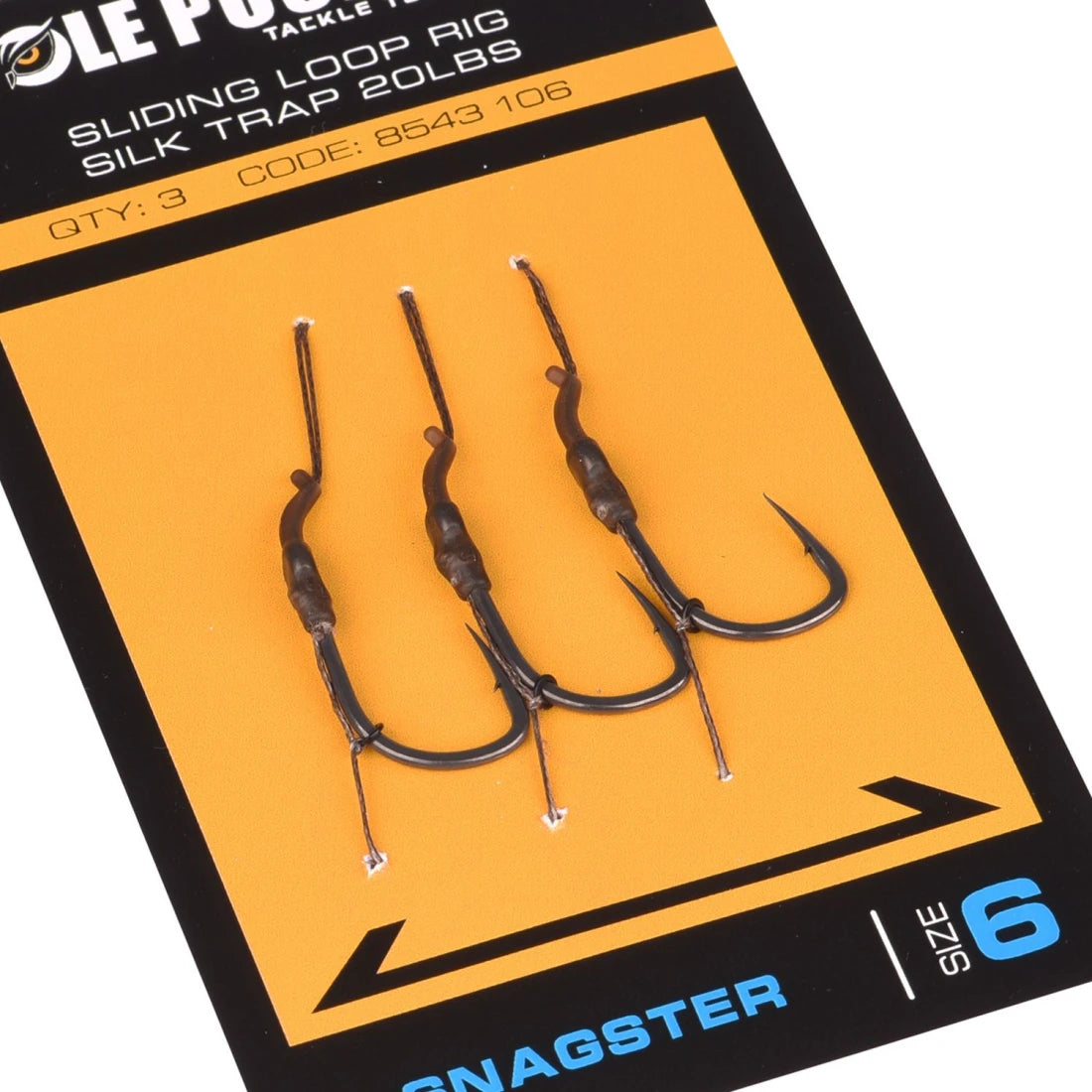 Pole position sliding loop #4 snagster rig silk trap 20lbs