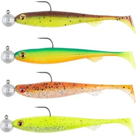 Fox Rage Slick Shad Mixed Colours UV 11cm