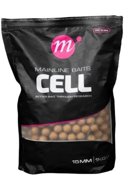 Mainline the cell shelf life boilies 1kg 15mm