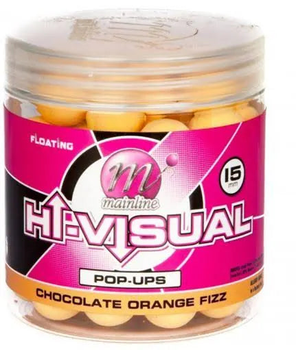 MAINLINE HI-VISUAL WASHED OUT POP-UPS ORANGE CHOCOLATE ORANGE FIZZ 15MM