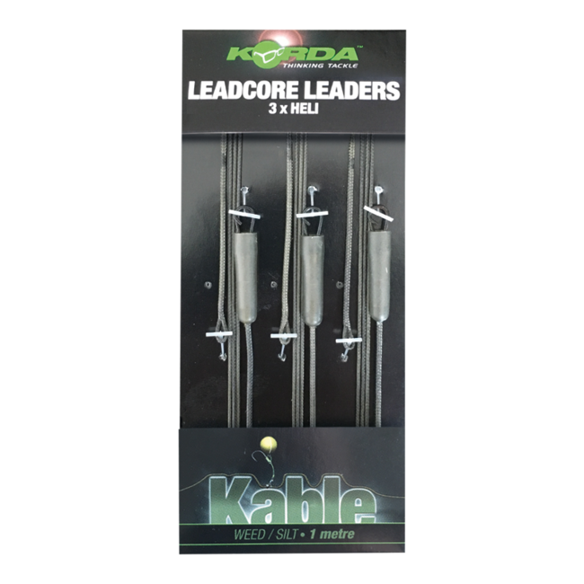Leadcore leader Heli Safe Weed 1m, 2 per pack