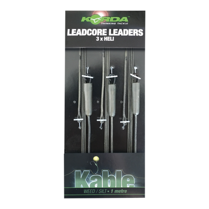 Leadcore leader Heli Safe Weed 1m, 2 per pack