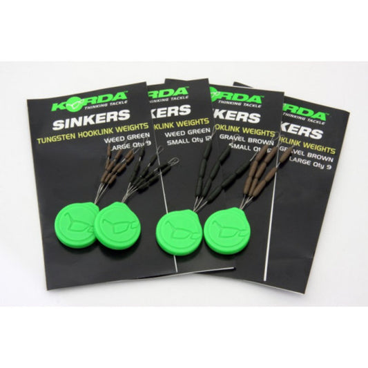 Korda Sinkers Small Weedy Green