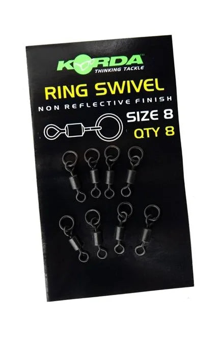Korda Ring Swivels Size 11 - 8 pcs