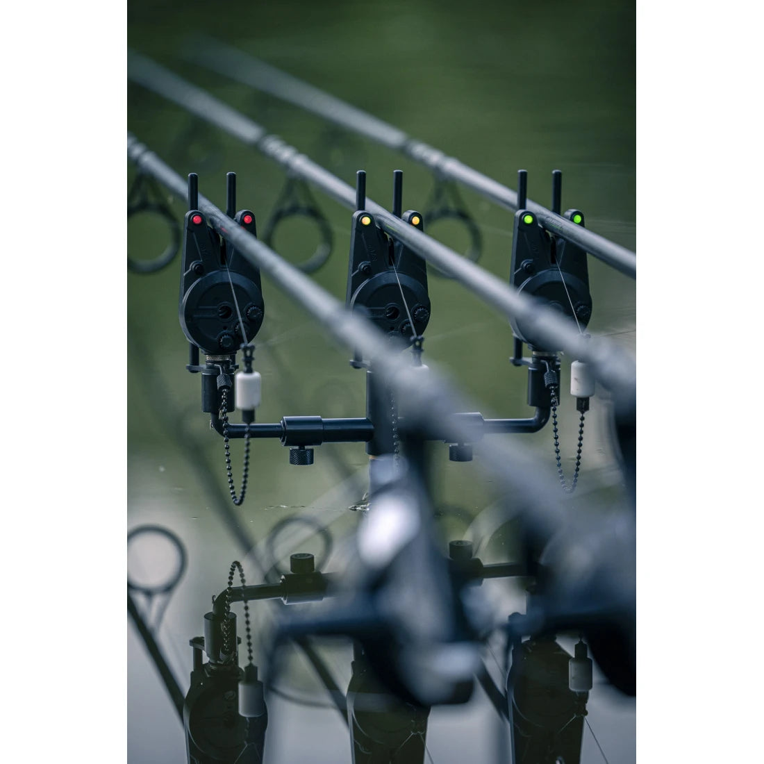 TRAKKER DB7-R 3 ROD BITE ALARM SET