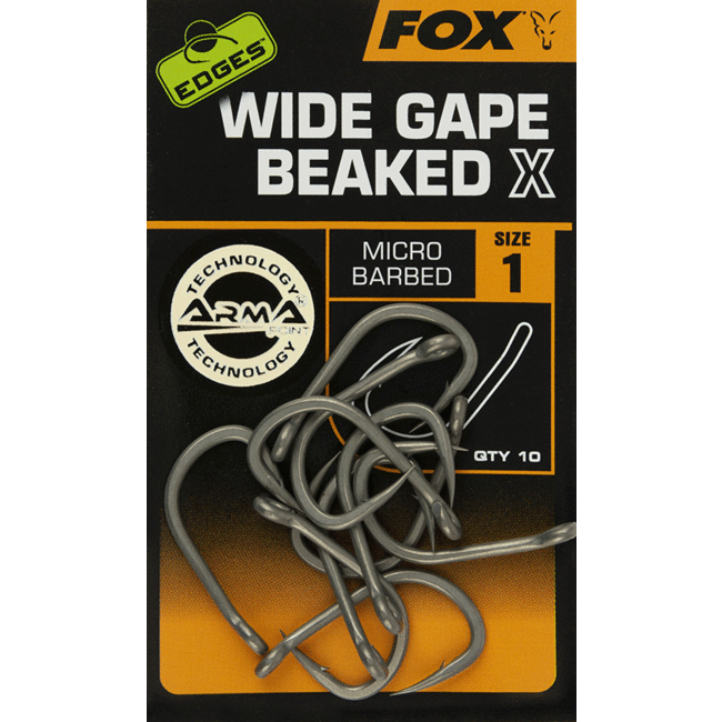 Fox Edges wide gape beaked x