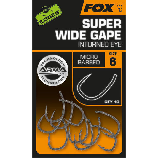 Fox edges super wide gape