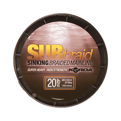 Korda - SUBbriad - Gevlochten hoofdlijn - 1200M