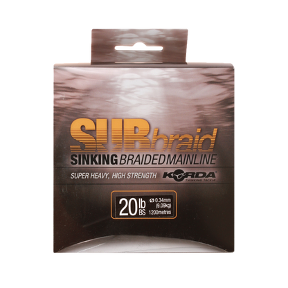 Korda - SUBbriad - Gevlochten hoofdlijn - 1200M