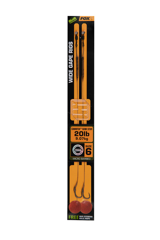 Fox - Edges Wide Gape - Camotex Semi Stiff