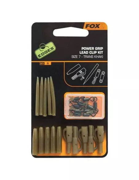 Fox Edges Surefit Lead clip kit x 5 pcs